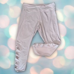 Cali Active Women’s Athletic Mesh Cut Out Leggings Size XL